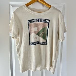 Madewell L’hiver Oversized Tshirt
